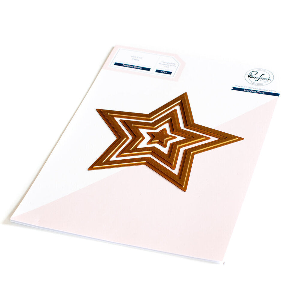 Nested Stars hot foil - RETIRING