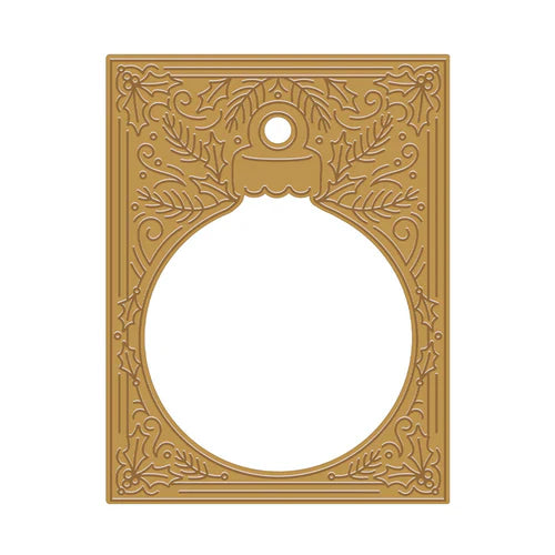 Ornament Border Hot Foil Plate (E)
