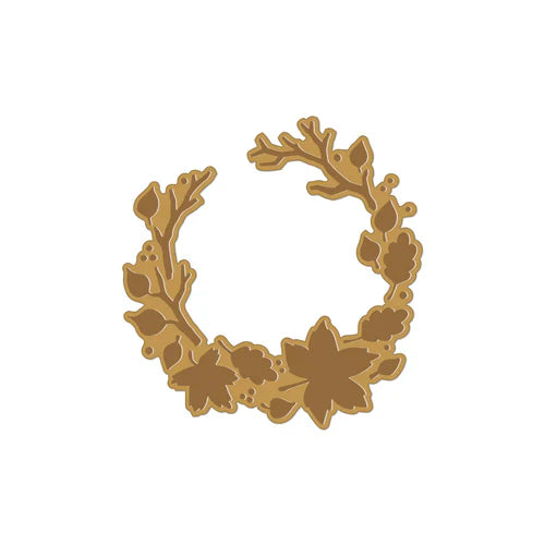 Leafy Branches Hot Foil Plate (D)