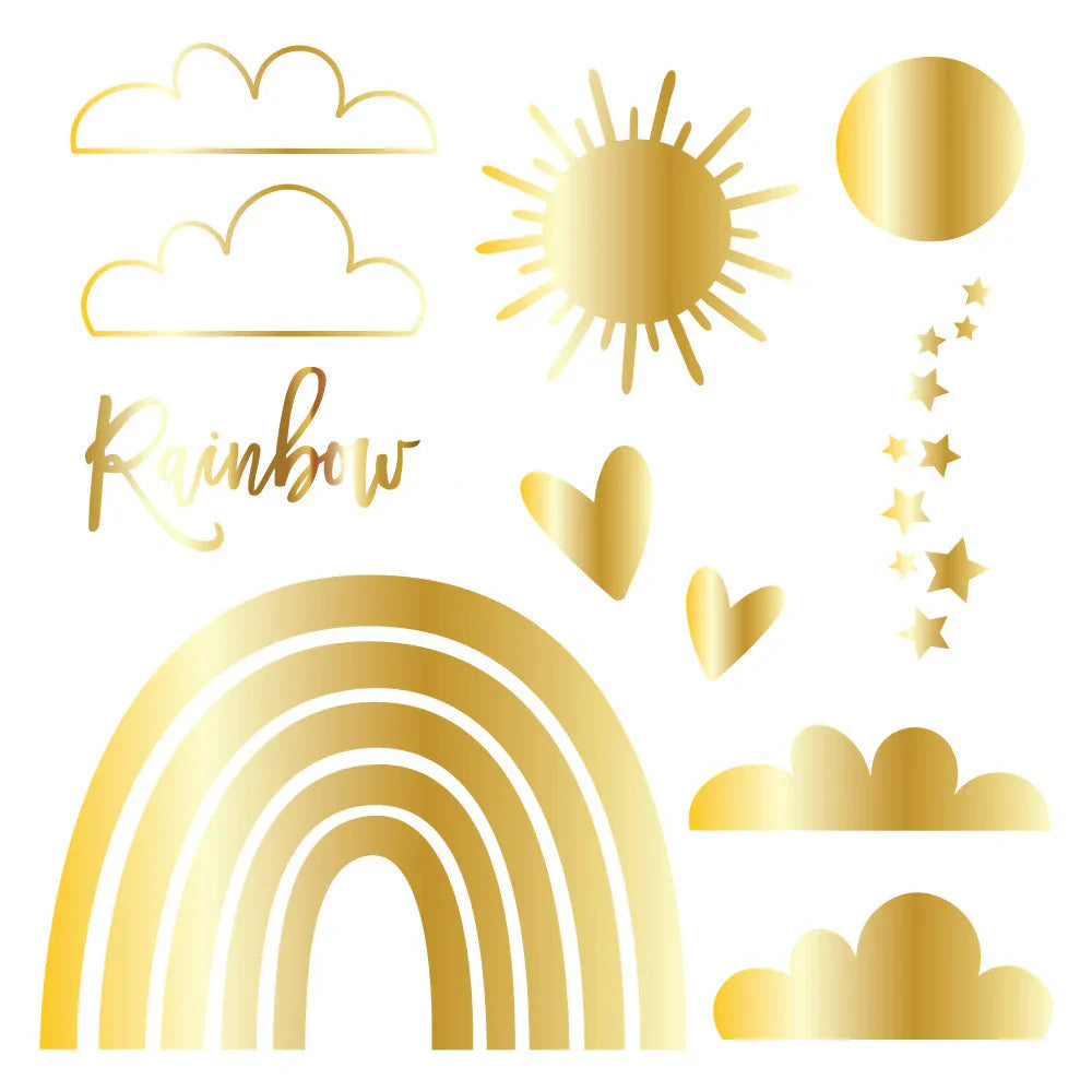 Rainbow Hot Foil Plate | Honey Cuts Dies - RETIRING