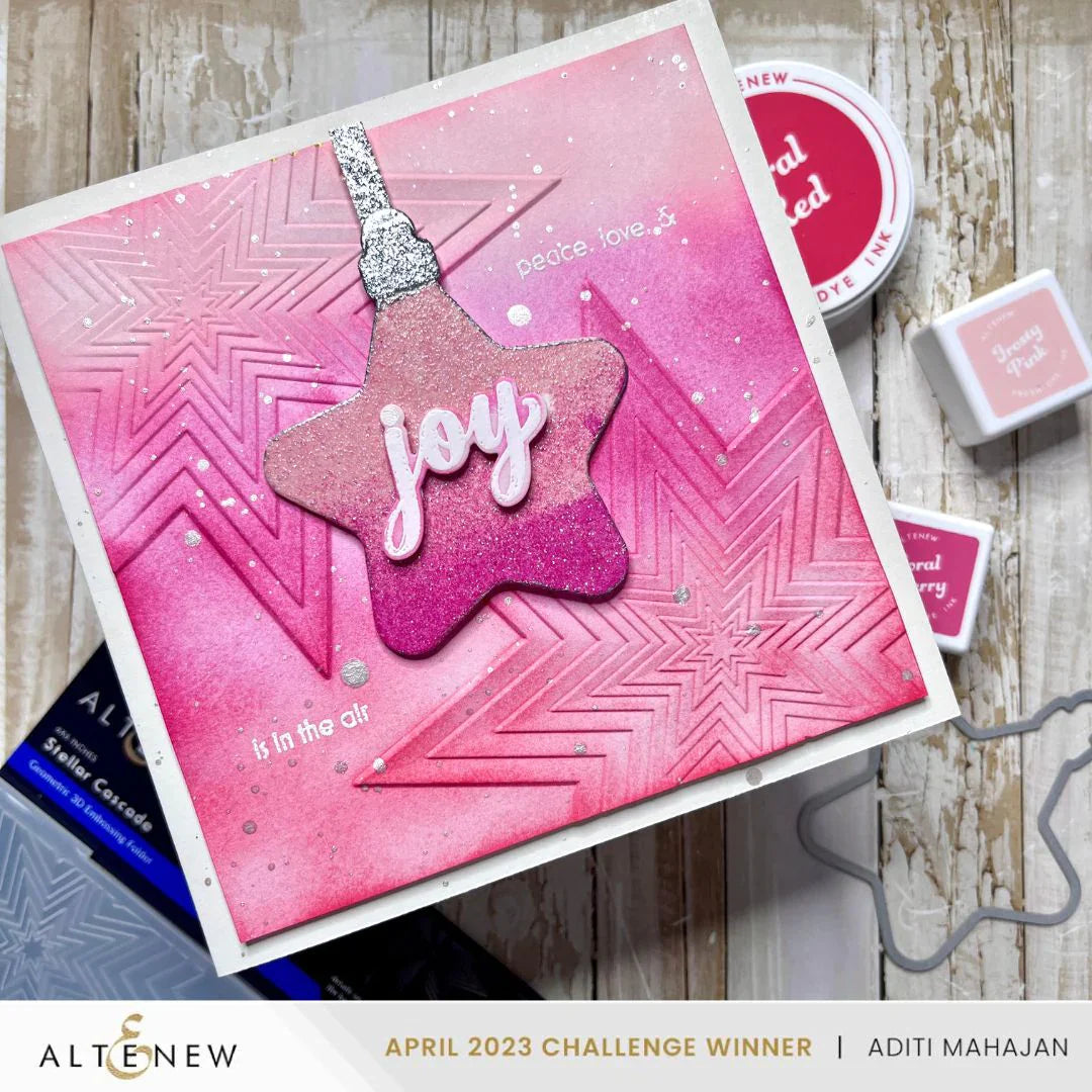 Jolly Ornaments Hot Foil Plate Set
