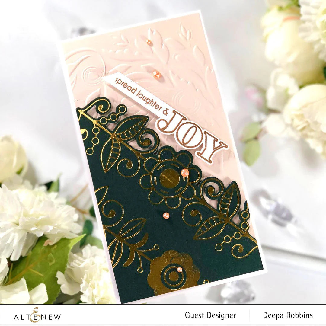 Nordic Vines Hot Foil Plate Set