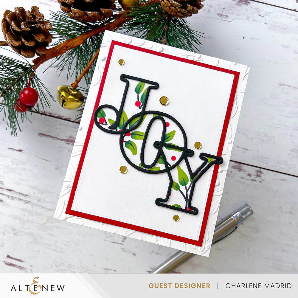 Joy Hot Foil Plate