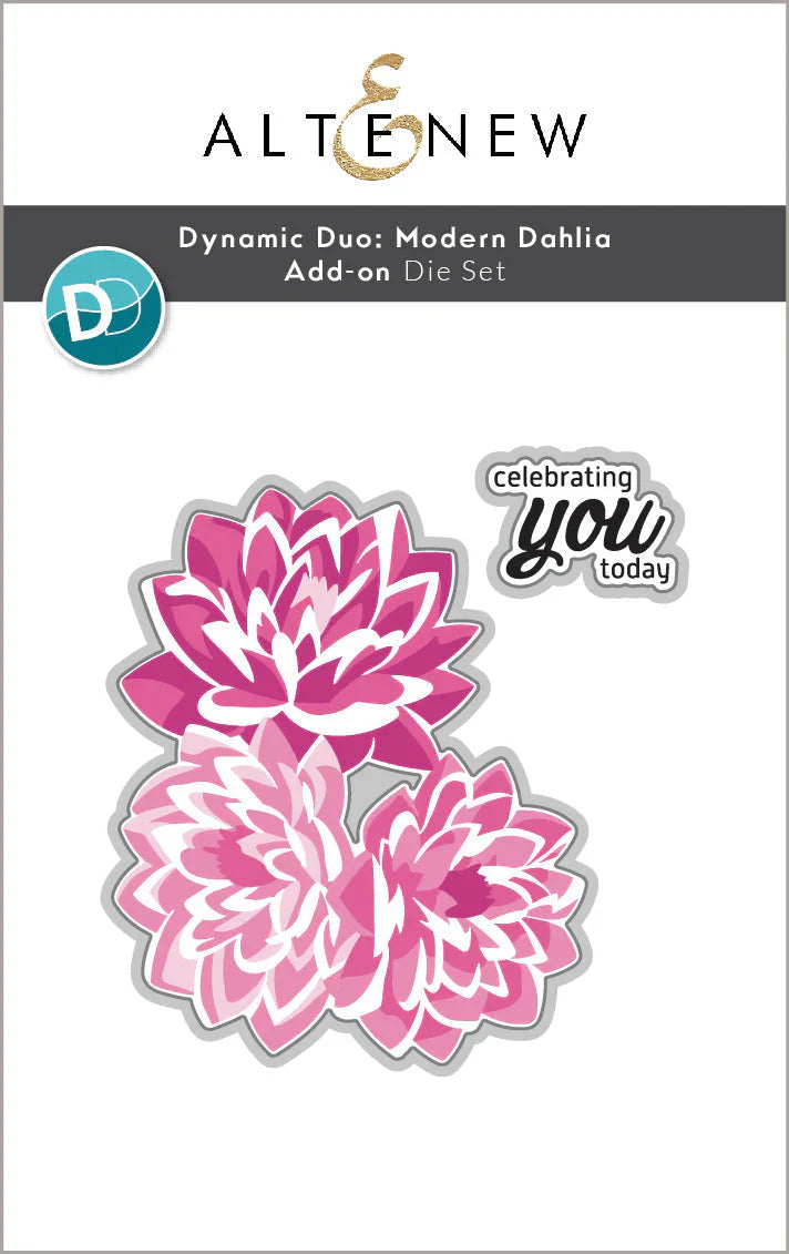 Dynamic Duo: Modern Dahlia & Add-on Die Bundle
