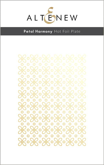 Petal Harmony Hot Foil Plate